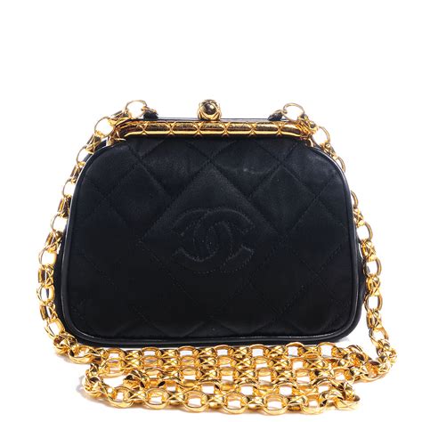 black chanel vintage bags|Vintage Chanel evening bag.